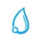 water technolgy logo vector icon simple illustration