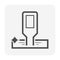Water testing icon