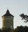 The water tower above the Ziegeleipark in Heilbronn.