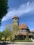 The water tower is an architectural monument in the city of Svetlogorsk, Kaliningrad region of Russia.