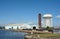 Water towers. Salt & Pepper Pots, Goole, East Riding of Yorkshire, UK