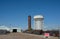 Water towers. Salt & Pepper Pots, Goole, East Riding of Yorkshire, UK