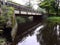 Water under bridge creek flowing serenity calm