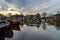 Water view from Marina Westerdok in Amsterdam