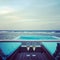 Water Villa with pool in Maldives. Honeymoon moments