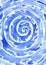 Water vortex, whirlpool water surface watercolor background .