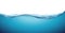 Water wave clean liquid background. Blue sea wave water surface, fresh ocean underwater. Vector illustration