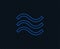 Water waves sign icon. Flood symbol.