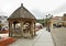 Water well on Luczkowski square - Old city market square in Chelm. Poland