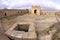 The water well and main altar in Ateshgah temple near Baku