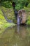 The water wheel and mill race at Beech Hill Hotel Londonderry