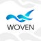 Water woven logo