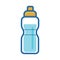 Waterbottle. Vector illustration decorative design