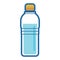 Waterbottle. Vector illustration decorative design