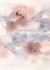 Watercolor abstract background with blue, pink, gray and red spots. Hand painted pastel illustration isolated on white