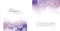 Watercolor abstract background, trendy gentle purple design for invitations, weddings, cards, etc