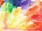 Watercolor abstract crafty background, rainbow color scheme, artistic watercolor rainbow color palette