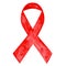 Watercolor aids ribbon