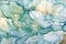 Watercolor alcohol ink swirls. Transparent waves in turquoise green colors. Delicate pastel spots. Digital decor