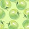 Watercolor apples, seamless pattern 2