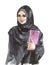 Watercolor arabian business woman