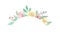 Watercolor Arch Flower Wedding Leaves Leaf Spring Summer Frame Border