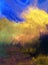 Watercolor art background abstract sky clouds storm colorful textured wet wash blurred overflow blots