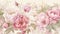 watercolor background full-bloom peonies