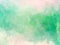 Watercolor background in green and white painting with gradient painted texture and grunge in abstract design