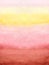 Watercolor background of mixing and flowing colors of red pink yellow on paper. Image of pink sunset