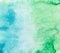 Watercolor background . Stains of paint green blue