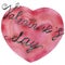 Watercolor banner, red heart with the inscription Valentine`s Day. Valentine card for Happy Valentine`s Day