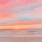 Watercolor Beach Sunsets Background - 1