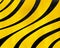 Watercolor black and yellow striped background.