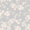 Watercolor blossom seamless pattern