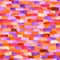 Watercolor bricks. Vector abstract seamless pattern.