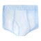 Watercolor Brief pants underwear isolated sketch. illustration