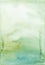 Watercolor calm green and white gradient background painting. Artistic backdrop