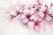 Watercolor Cherry Blossoms Artwork. Artistic watercolor rendition of cherry blossoms in bloom