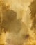 Watercolor Coffee Color Water Paper Background. Abstract brown raster illustration.