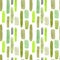 Watercolor colorful abstract seamless pattern with green shade stripes and lines. Mint, olive, guacamole, eden, forest green