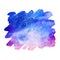 Watercolor colorful starry space galaxy nebula spot background