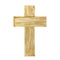 Watercolor cross, Easter religious symbol