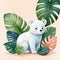 Watercolor Cute Animals, AI