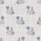 Watercolor cute farmhouse rabbit motif background. Hand painted earthy whimsical seamless pattern. Modern linen textile