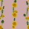 Watercolor dandelions wildflowers seamless texture pattern background.