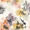 Watercolor Floral Elegance: Abstract Botanical Artwork