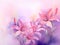 watercolor flowers background - pink and purple lilies