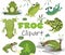 Watercolor Frog Clipart