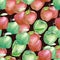 Watercolor fruit pattern tutti fruity apple, summer print for the textile fabric, wallpaper, poster